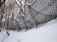 積雪時の状況